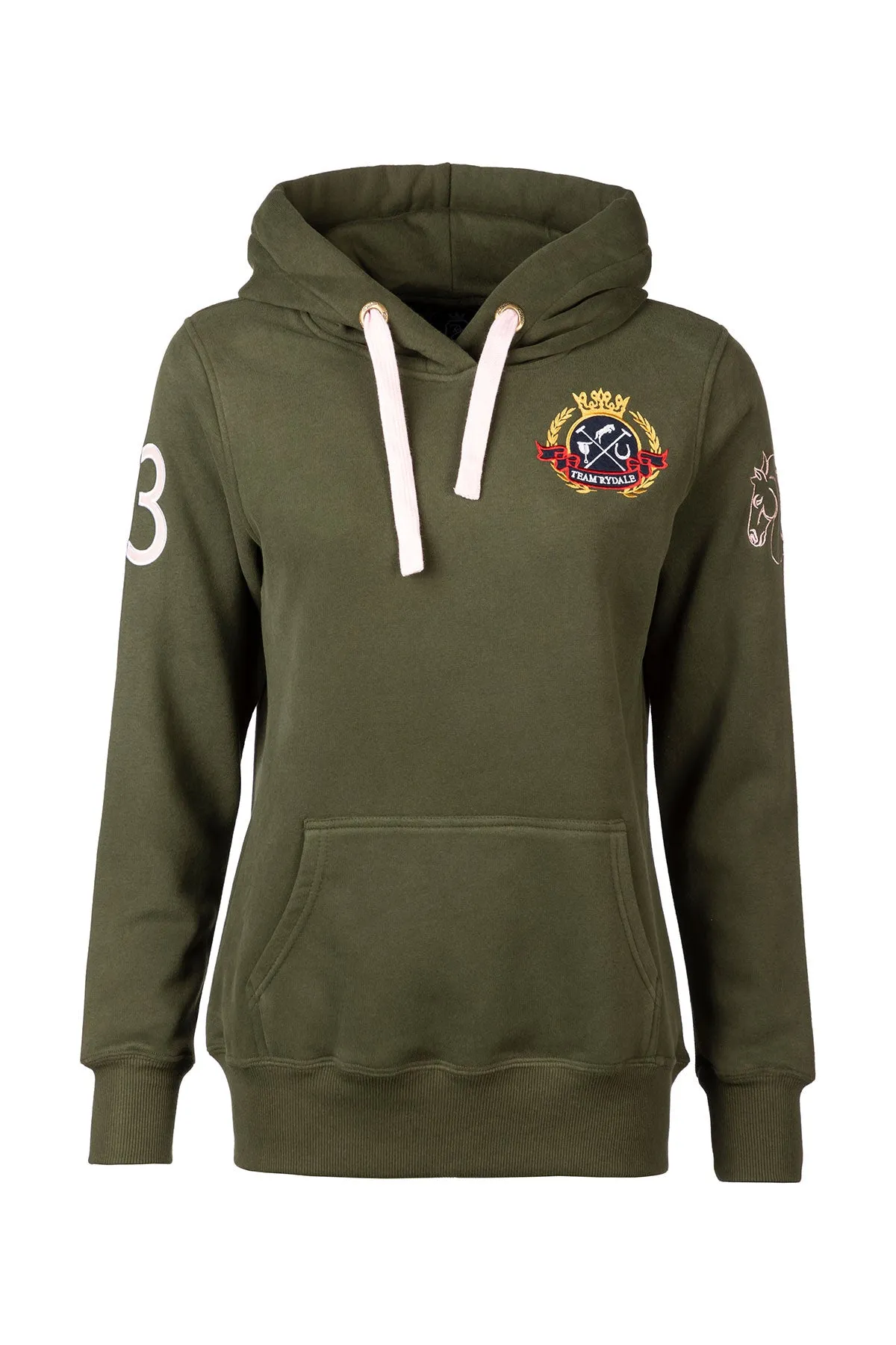 Ladies Emblem Overhead Hoody