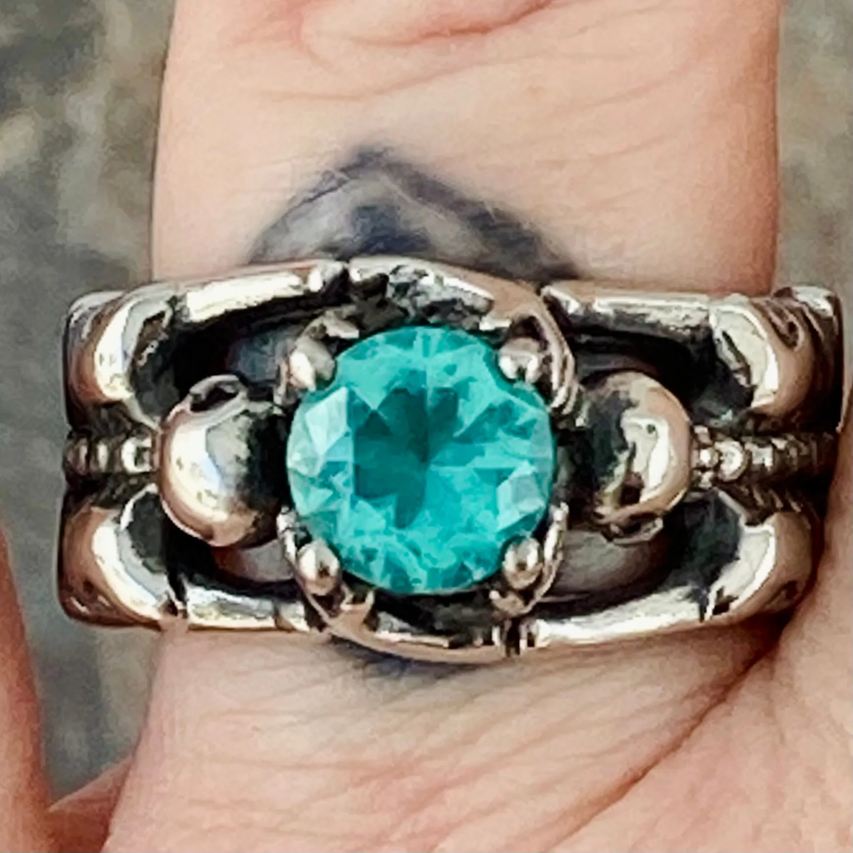 Ladies Ring - 03 March Birthday - Aquamarine - R109