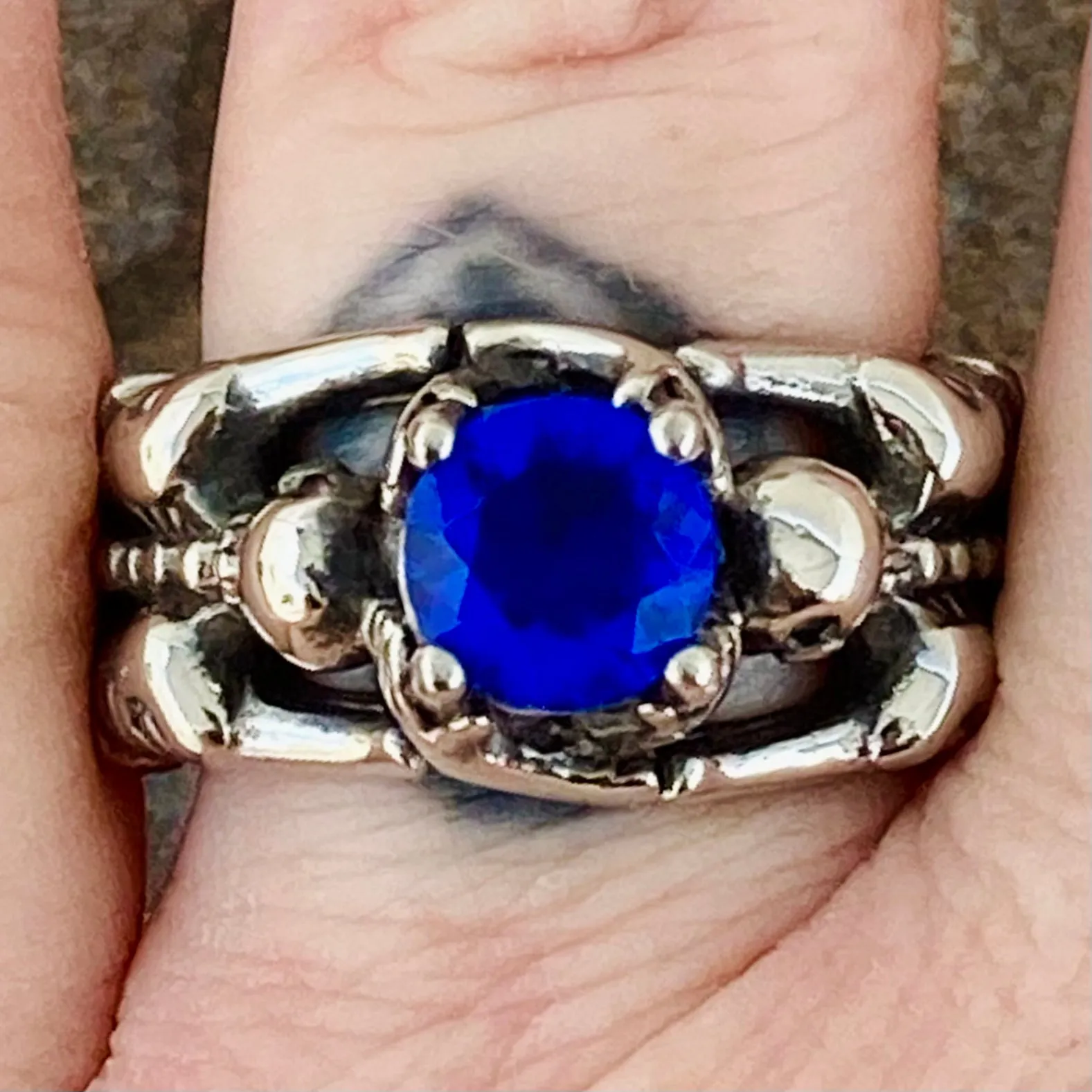 Ladies Ring - 09 September Birthday - Sapphire - R115