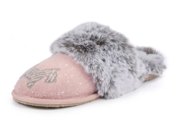 Lazy Dogz Ladies Duchess Mule Slipper KLD415