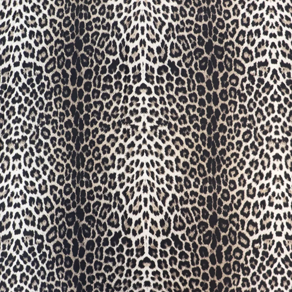 Leopard Chiffon Fabric