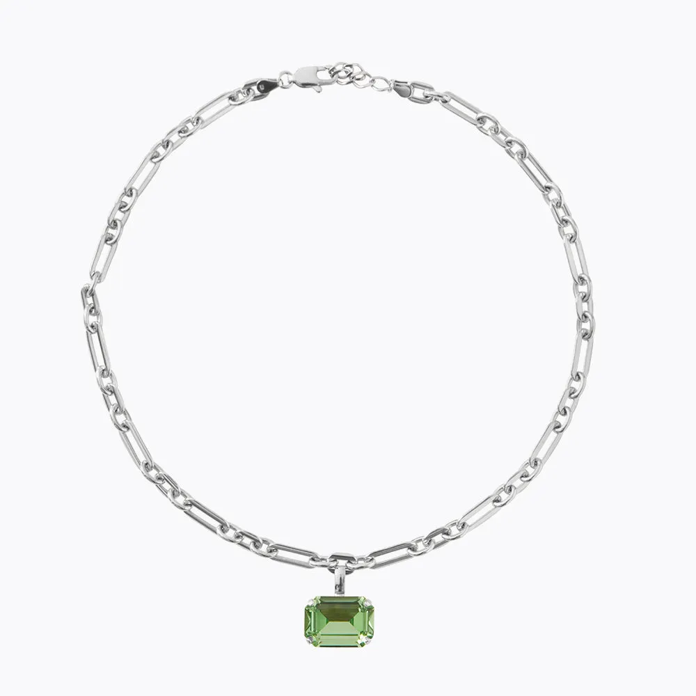 Lydia Chain Necklace / Peridot