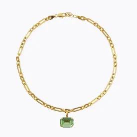 Lydia Chain Necklace / Peridot