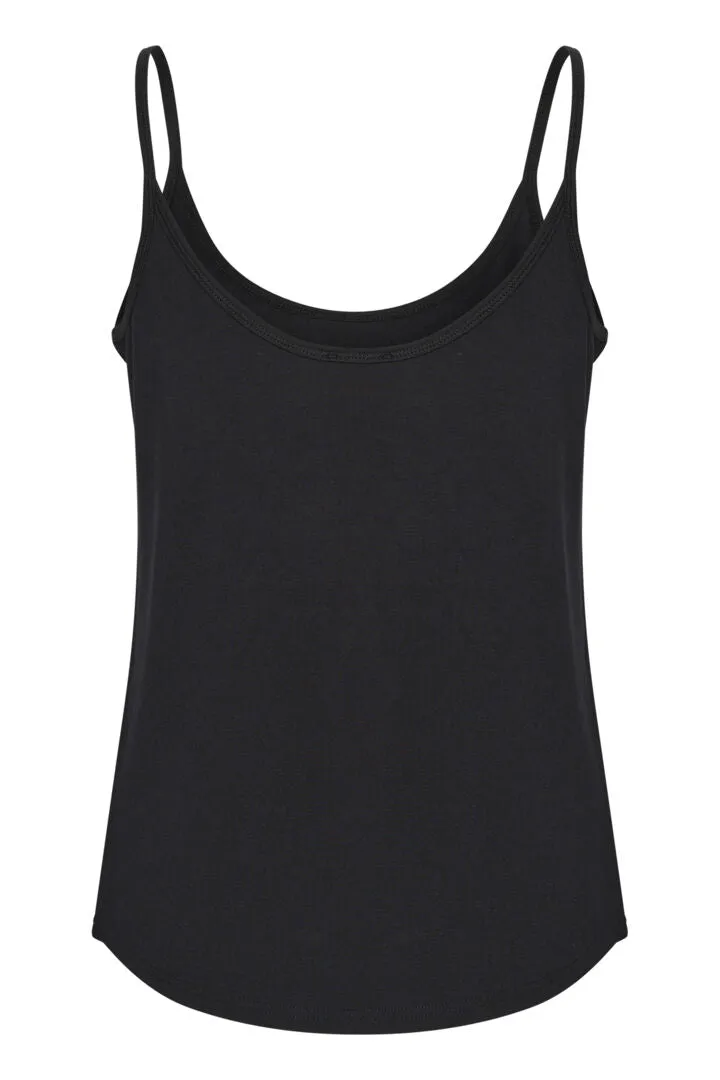 My Essential Wardrobe Modal Top in Black