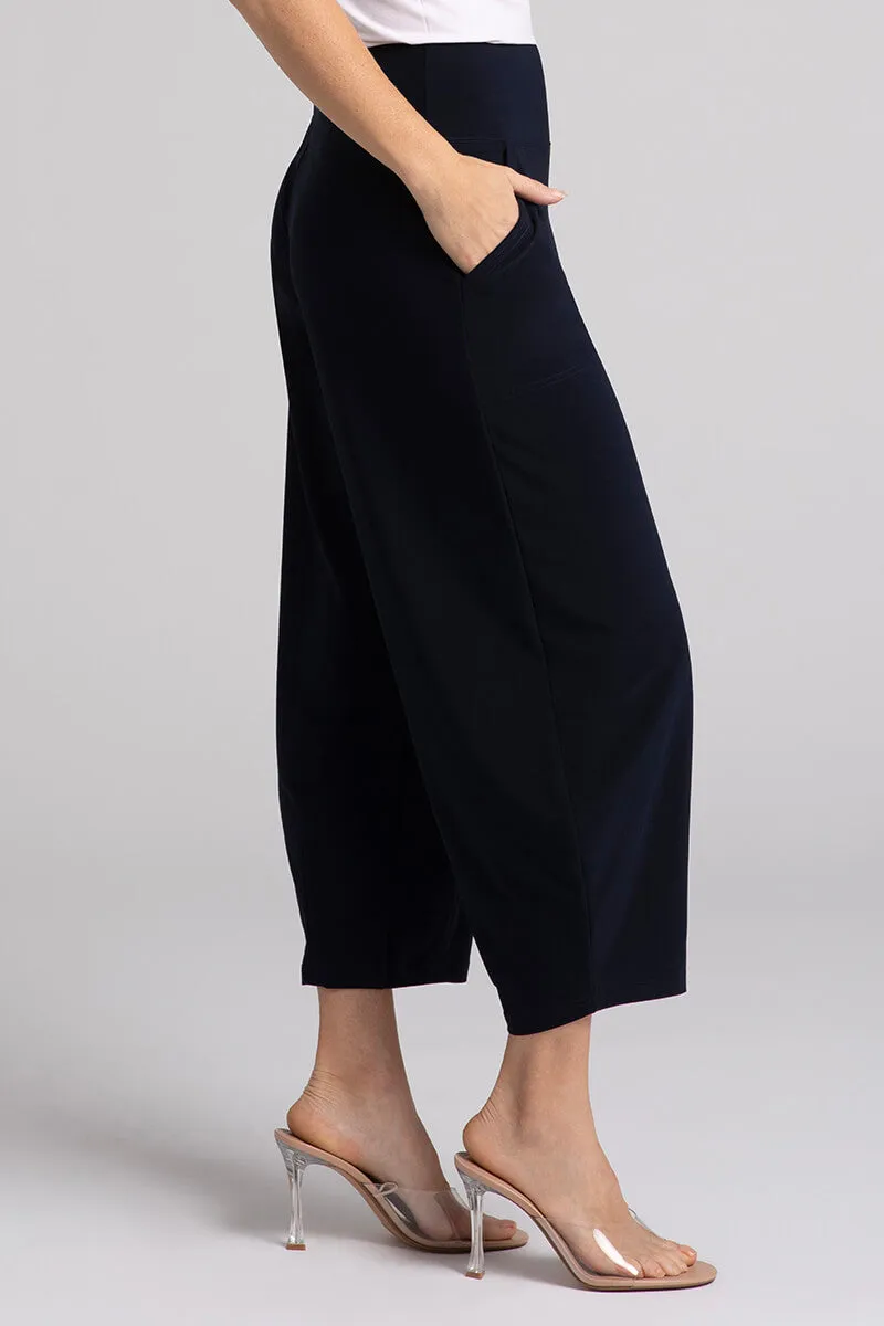 Narrow Lantern Pant | Navy