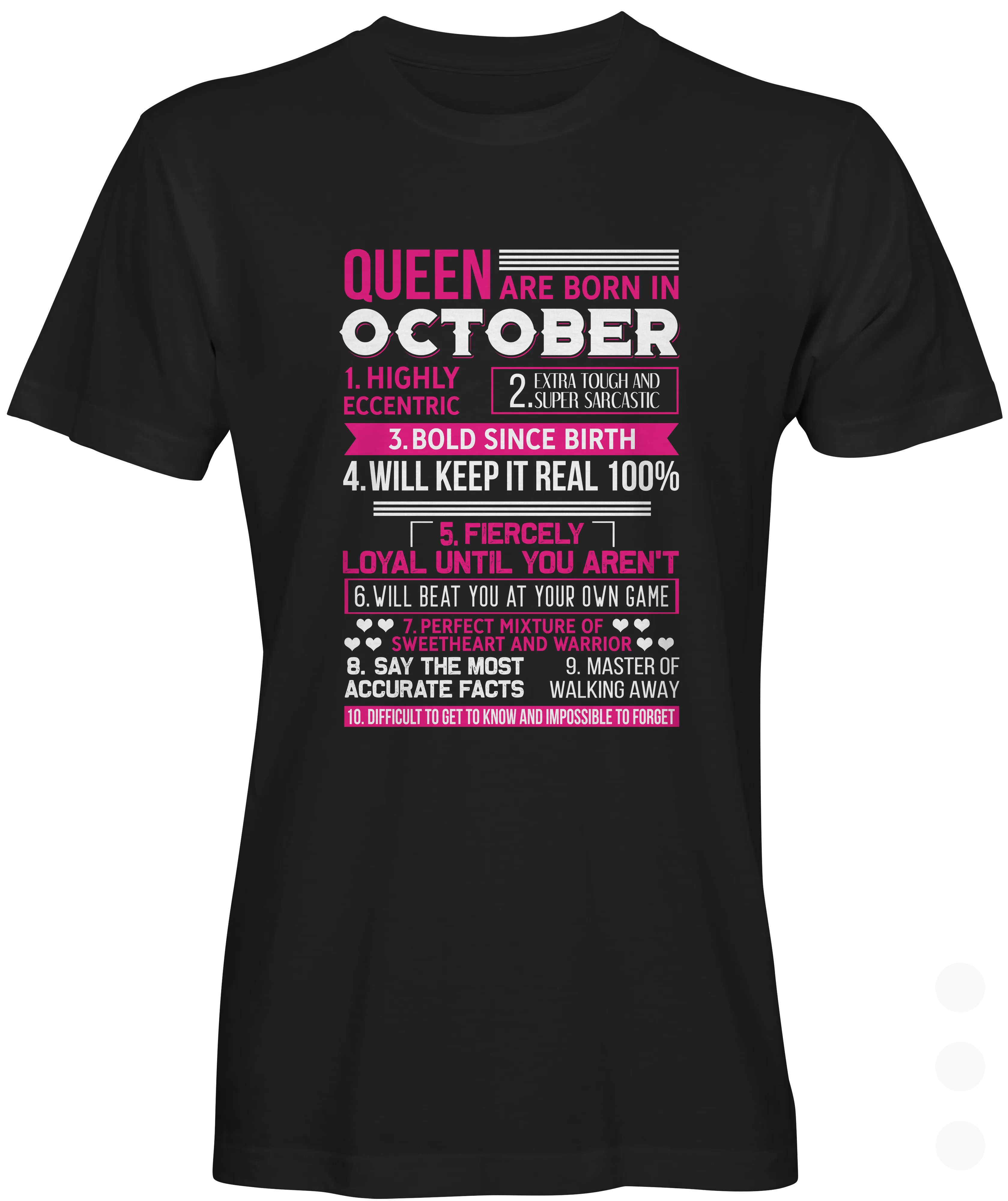 October Queen Ladies Graphic T-shirt