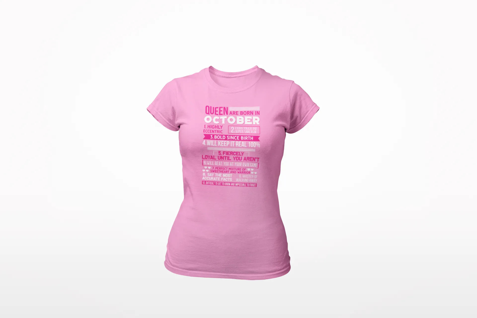 October Queen Ladies Graphic T-shirt