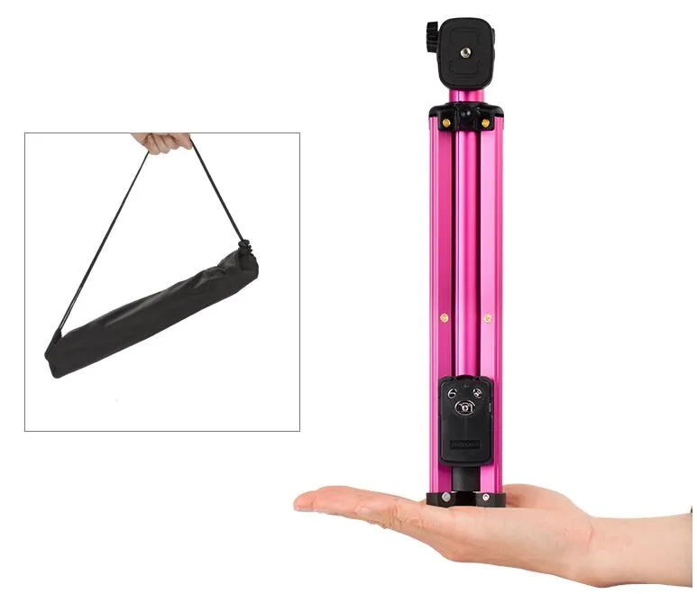 Pink Mono/Tri-pod with Remote