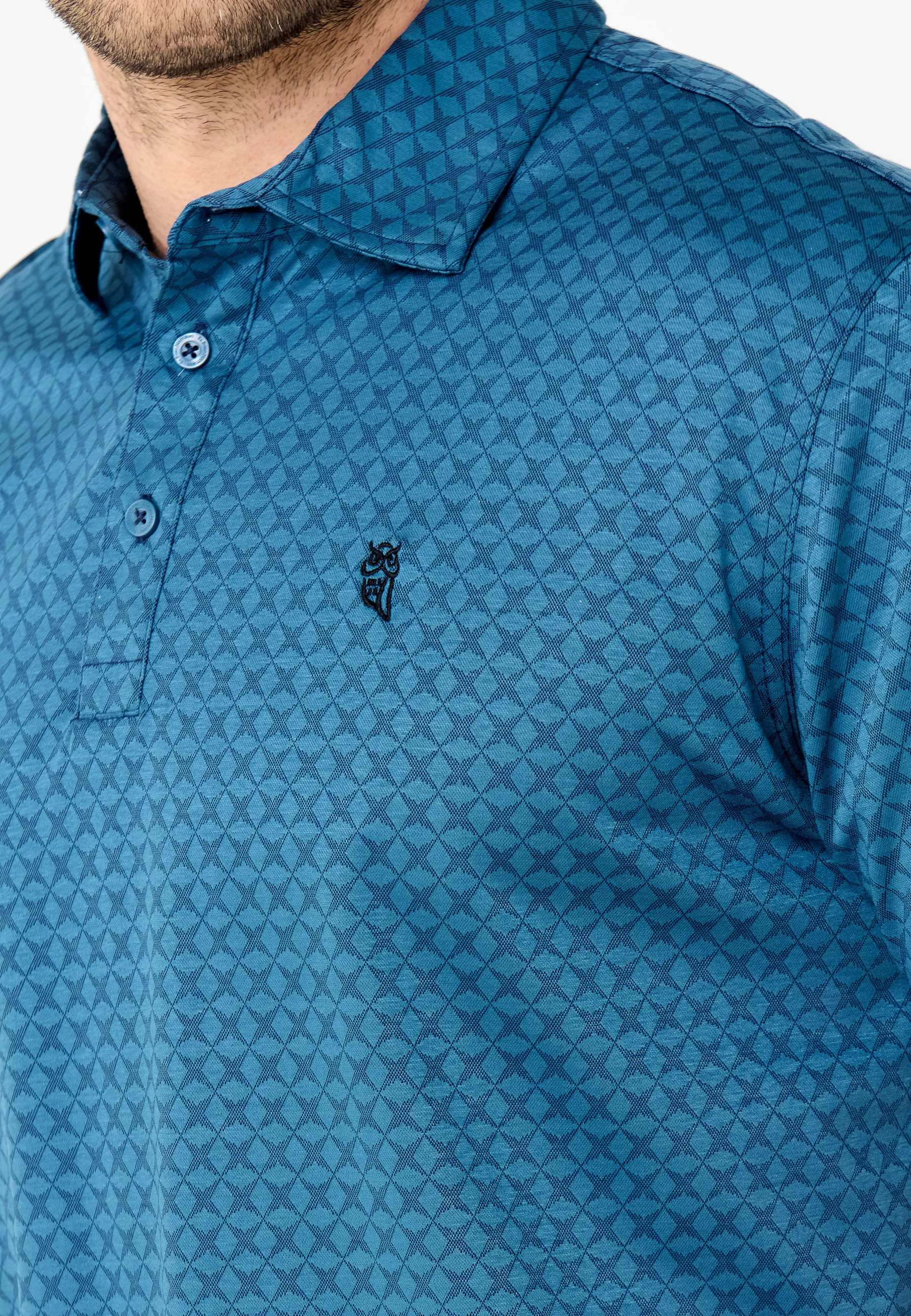 Polo Hombre Manga Corta Algodón Premium - Verde 0007_40