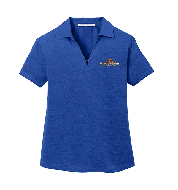 Port Authority® Ladies Digi Heather Performance Polo