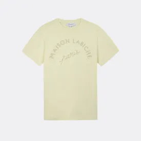 "Maison Labiche Paris" Popincourt T-Shirt (Straw Yellow)