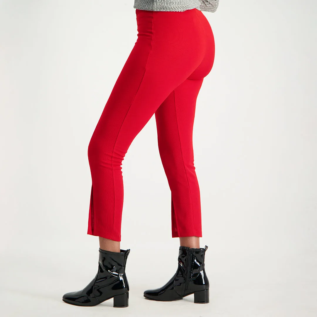 Red Tapered Pant