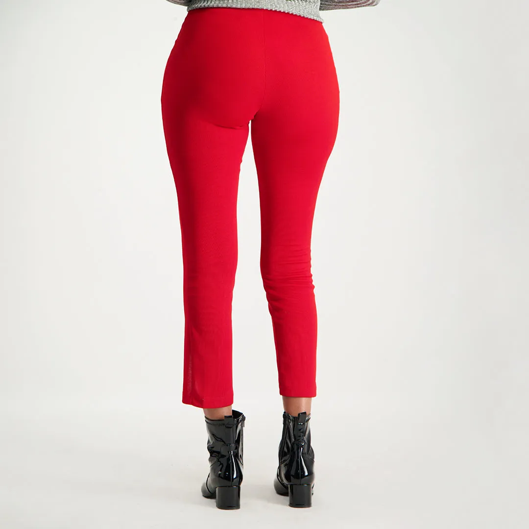 Red Tapered Pant