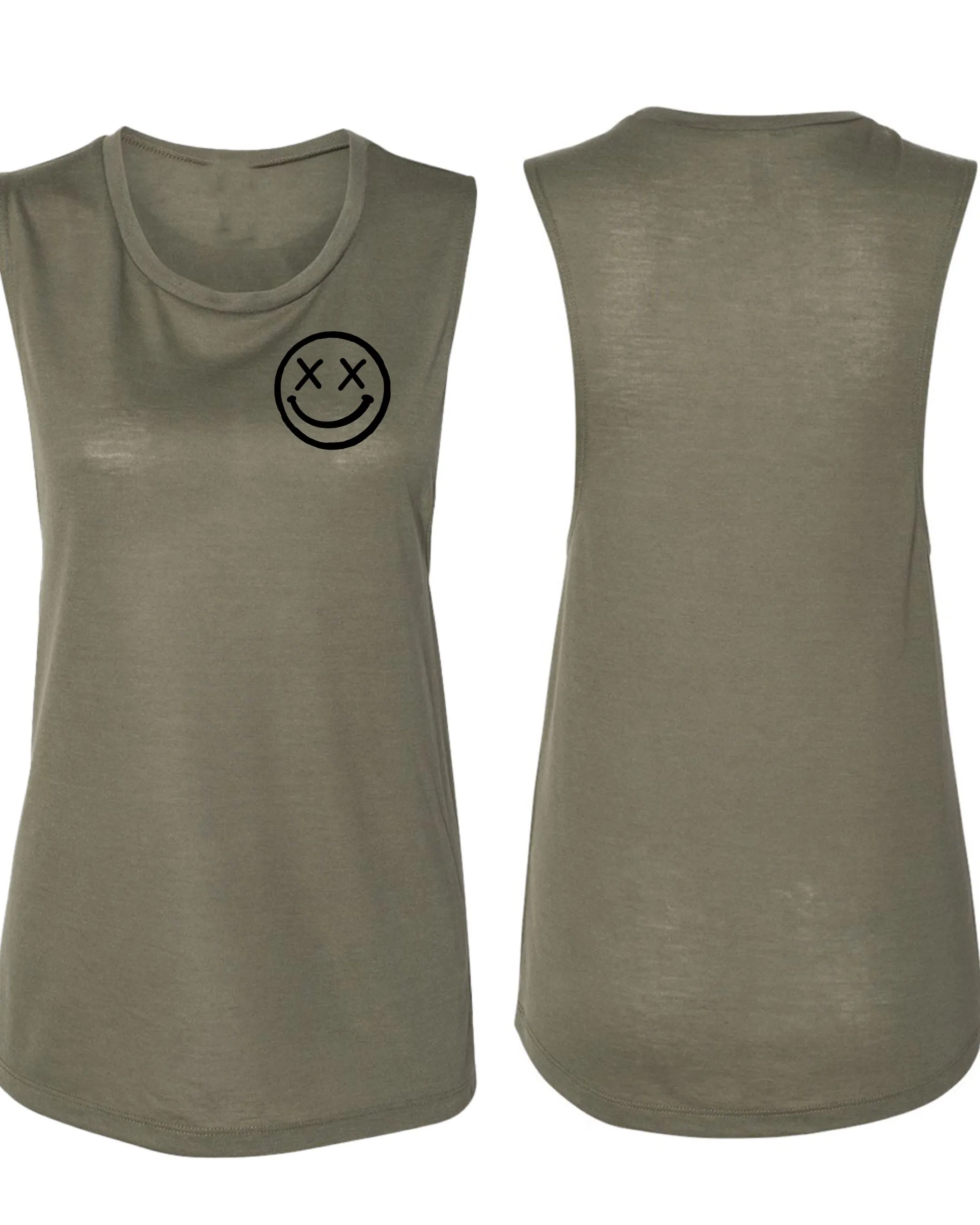 Salty Savage Ladies "OG Smile" Muscle Tank