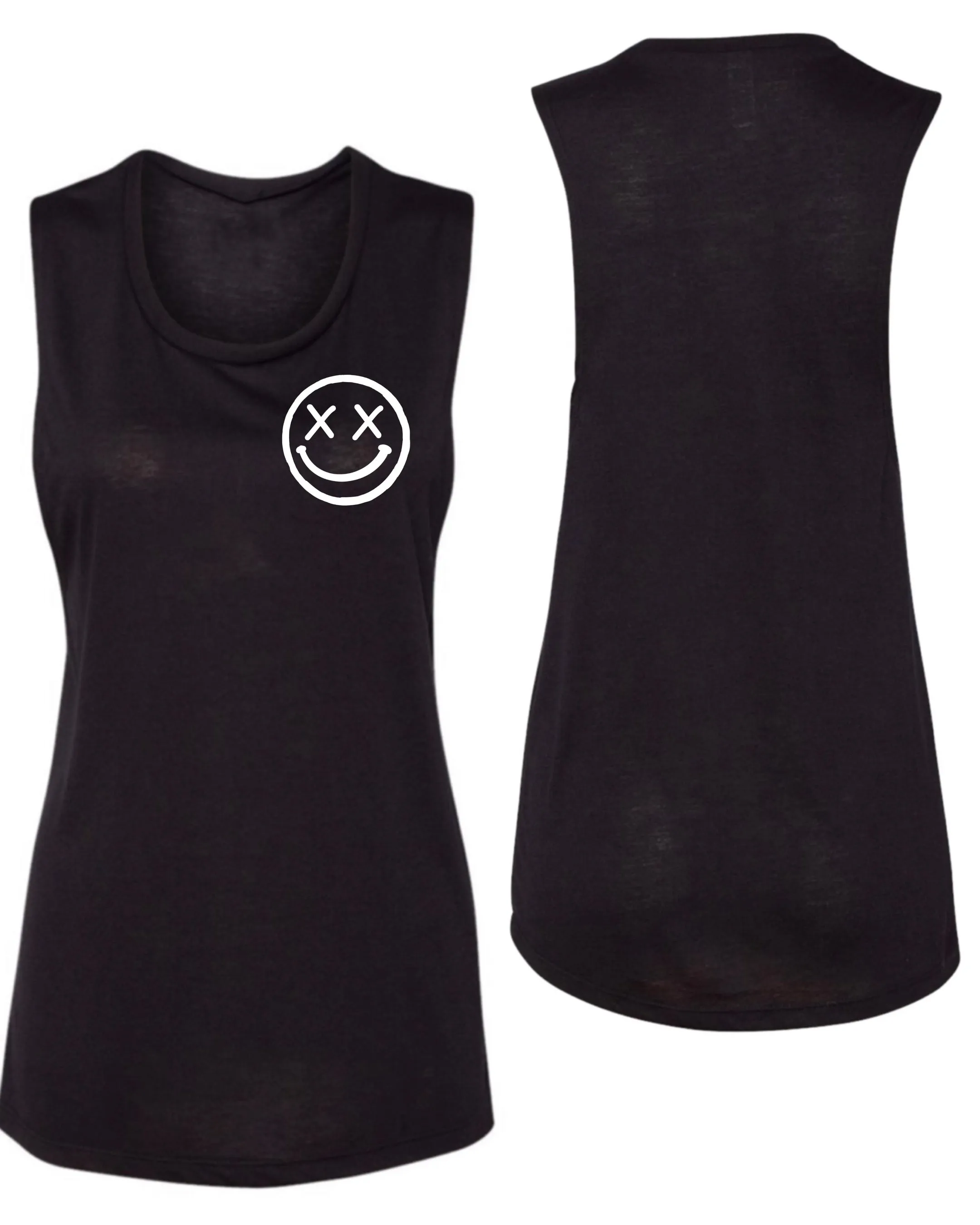 Salty Savage Ladies "OG Smile" Muscle Tank