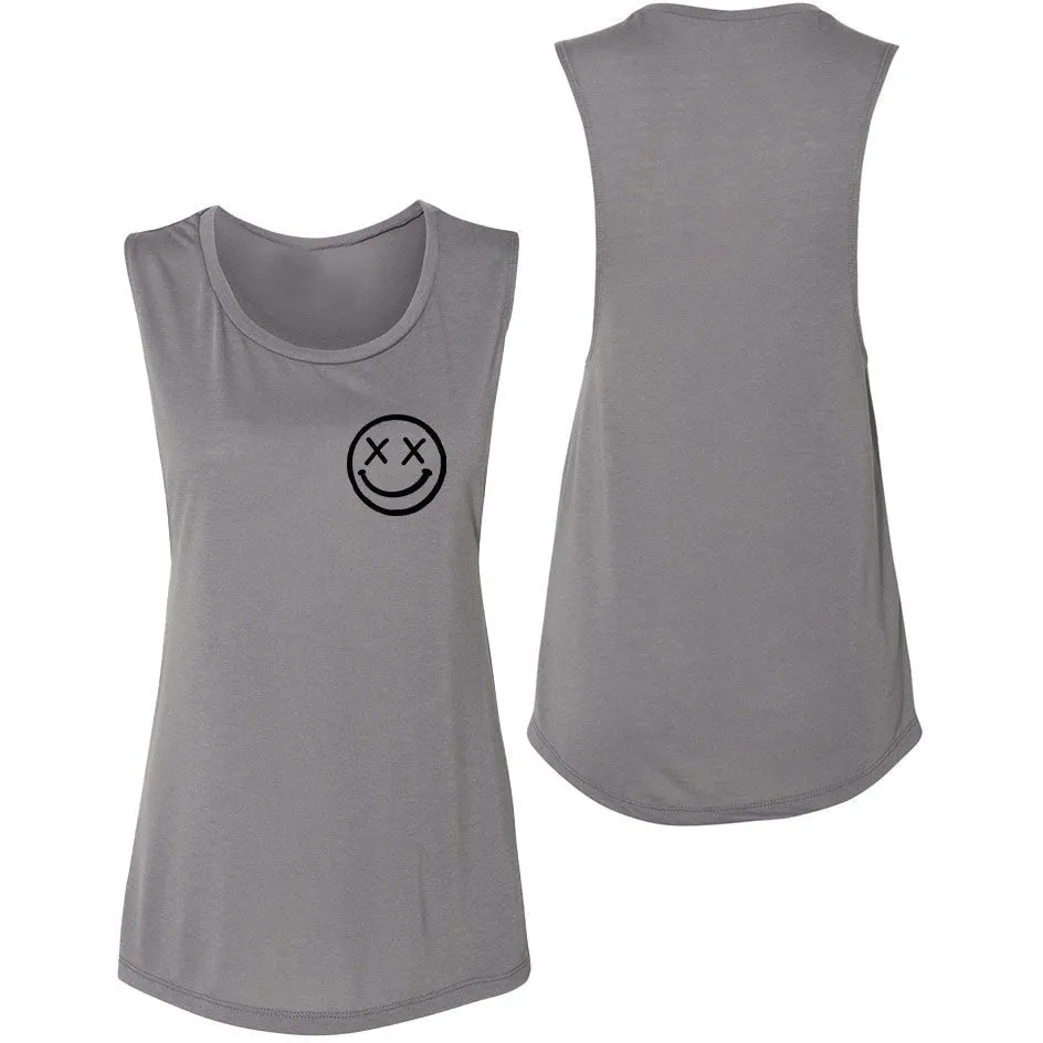 Salty Savage Ladies "OG Smile" Muscle Tank