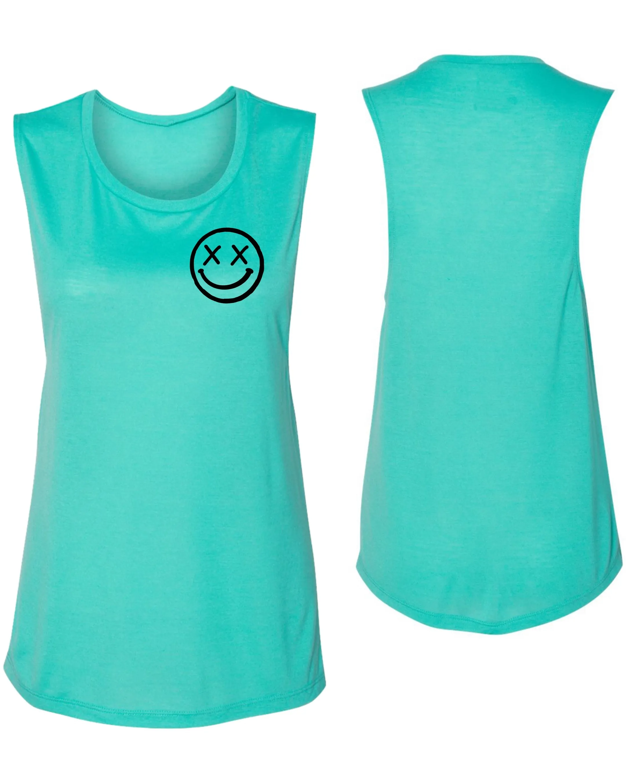 Salty Savage Ladies "OG Smile" Muscle Tank