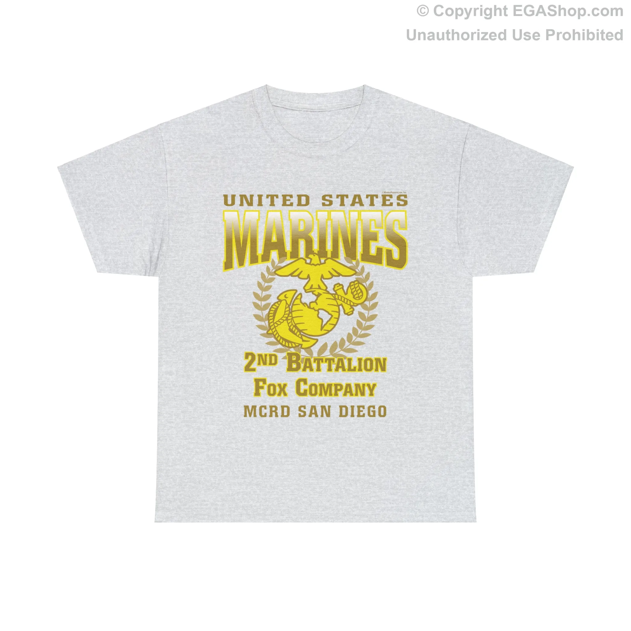 T-Shirt: Fox Co. MCRD San Diego (EGA   Back Proud Family)