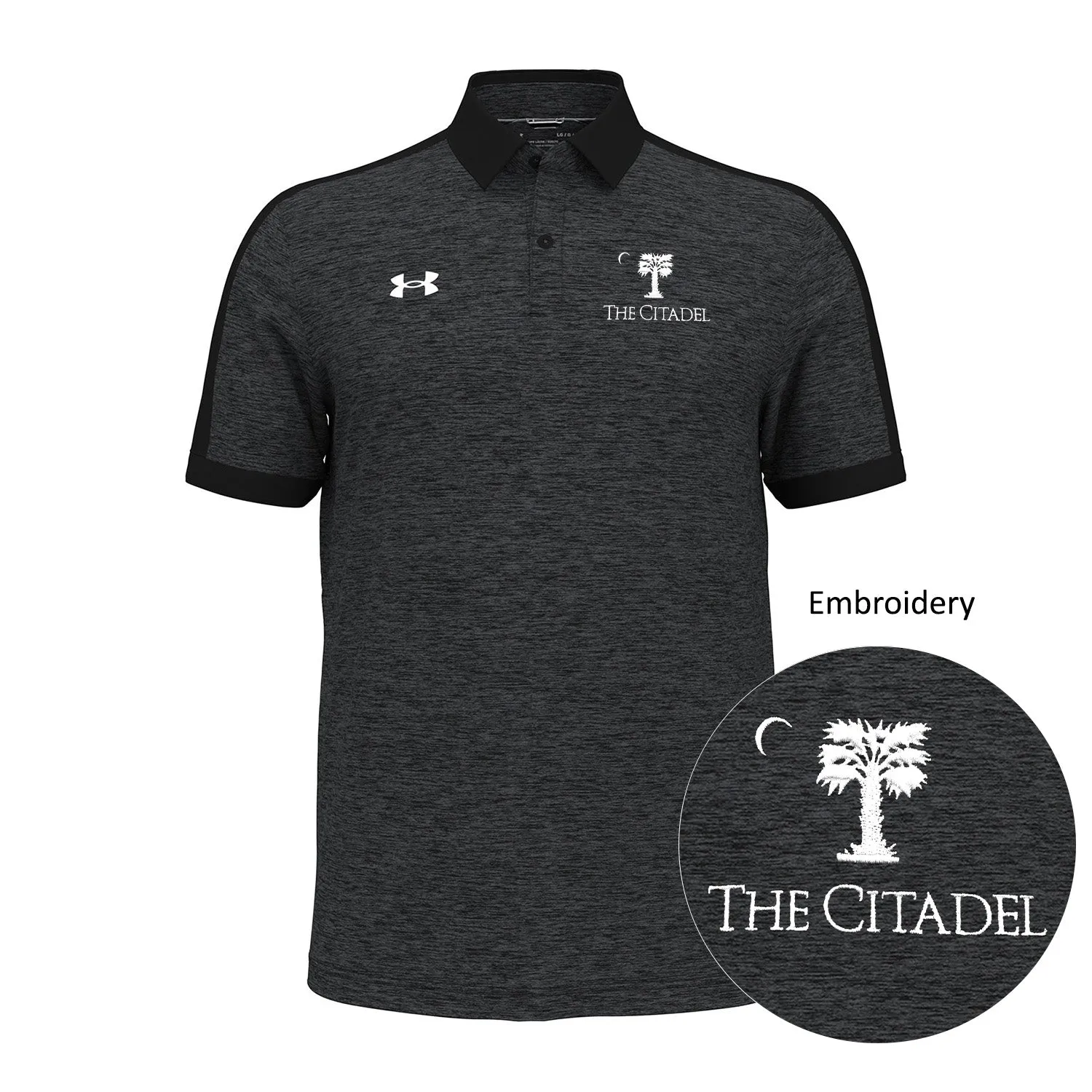 The Citadel, Big Red, Under Armour Men's Trophy Level Polo