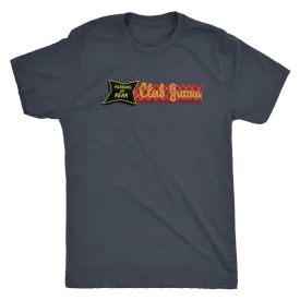 Mens Tri-Blend Tee Featuring Club Juana Front Sign Design