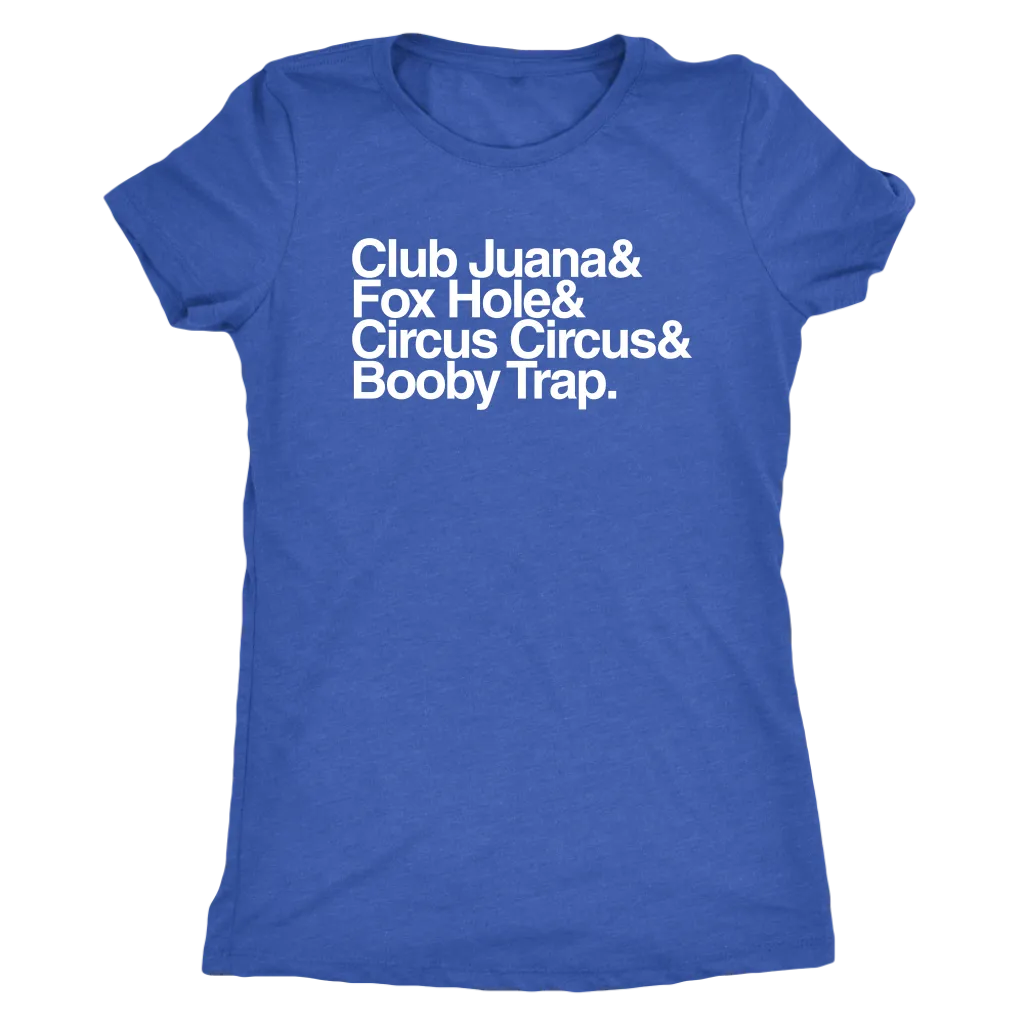 The "Orlando Gentlemen's Club" Women's Tri-blend Tee