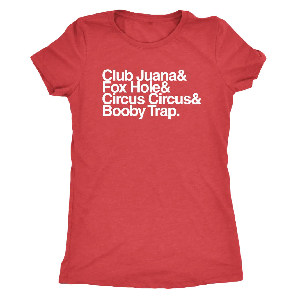 The "Orlando Gentlemen's Club" Women's Tri-blend Tee