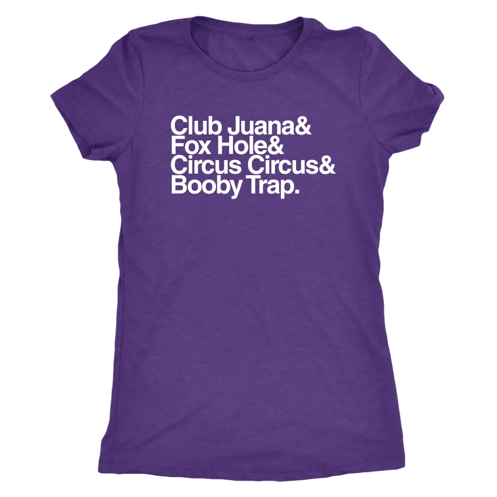 The "Orlando Gentlemen's Club" Women's Tri-blend Tee