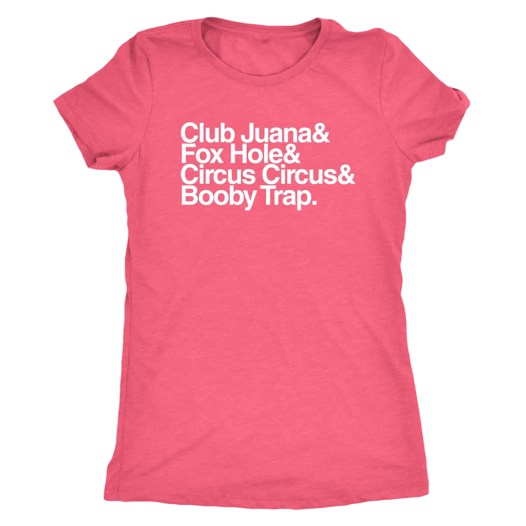 The "Orlando Gentlemen's Club" Women's Tri-blend Tee