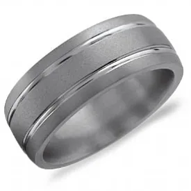 Torque Wedding Band TI-0040