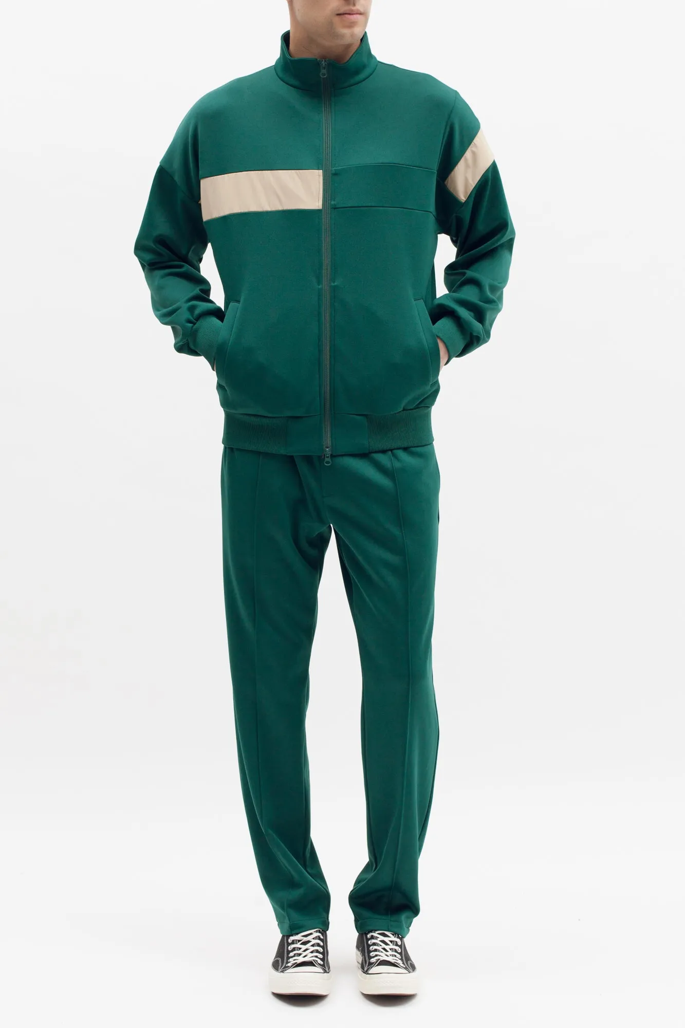 Track Jacket - Teal Green