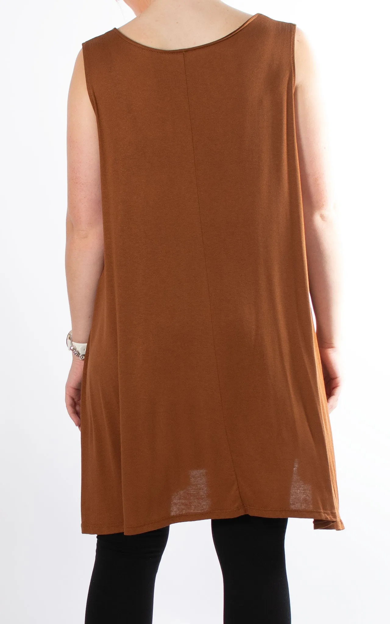 Tunic Vest | Tan