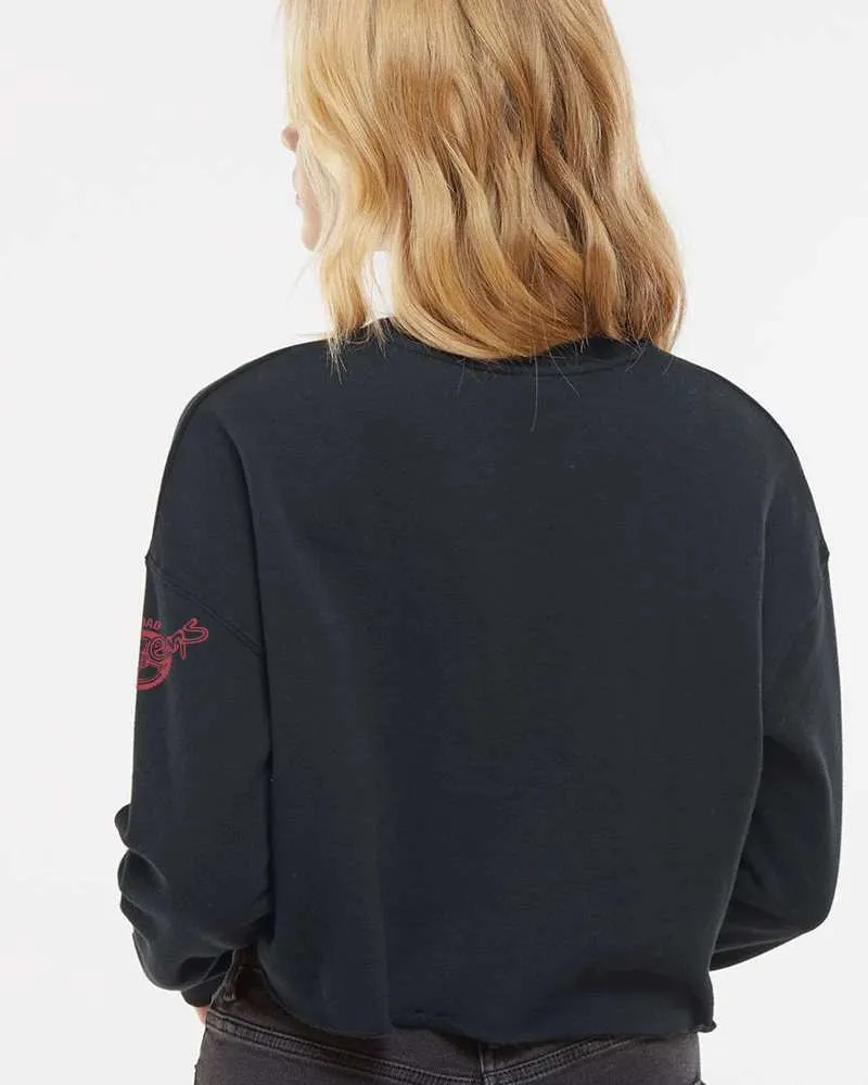 Wild One Cropped Crew Sweatshirt