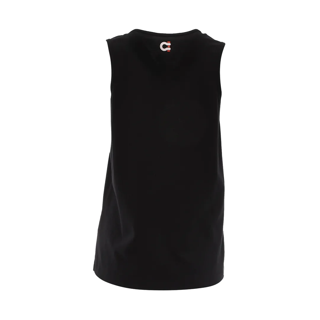 Women's Singlet Black - SF1001BK