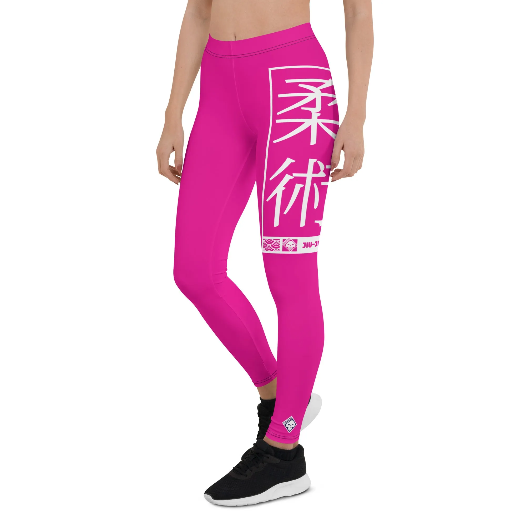 Women's Yoga Pants Workout Leggings For Jiu Jitsu 003 - Hollywood Cerise