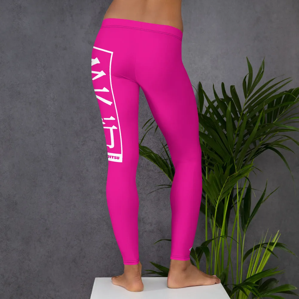 Women's Yoga Pants Workout Leggings For Jiu Jitsu 003 - Hollywood Cerise