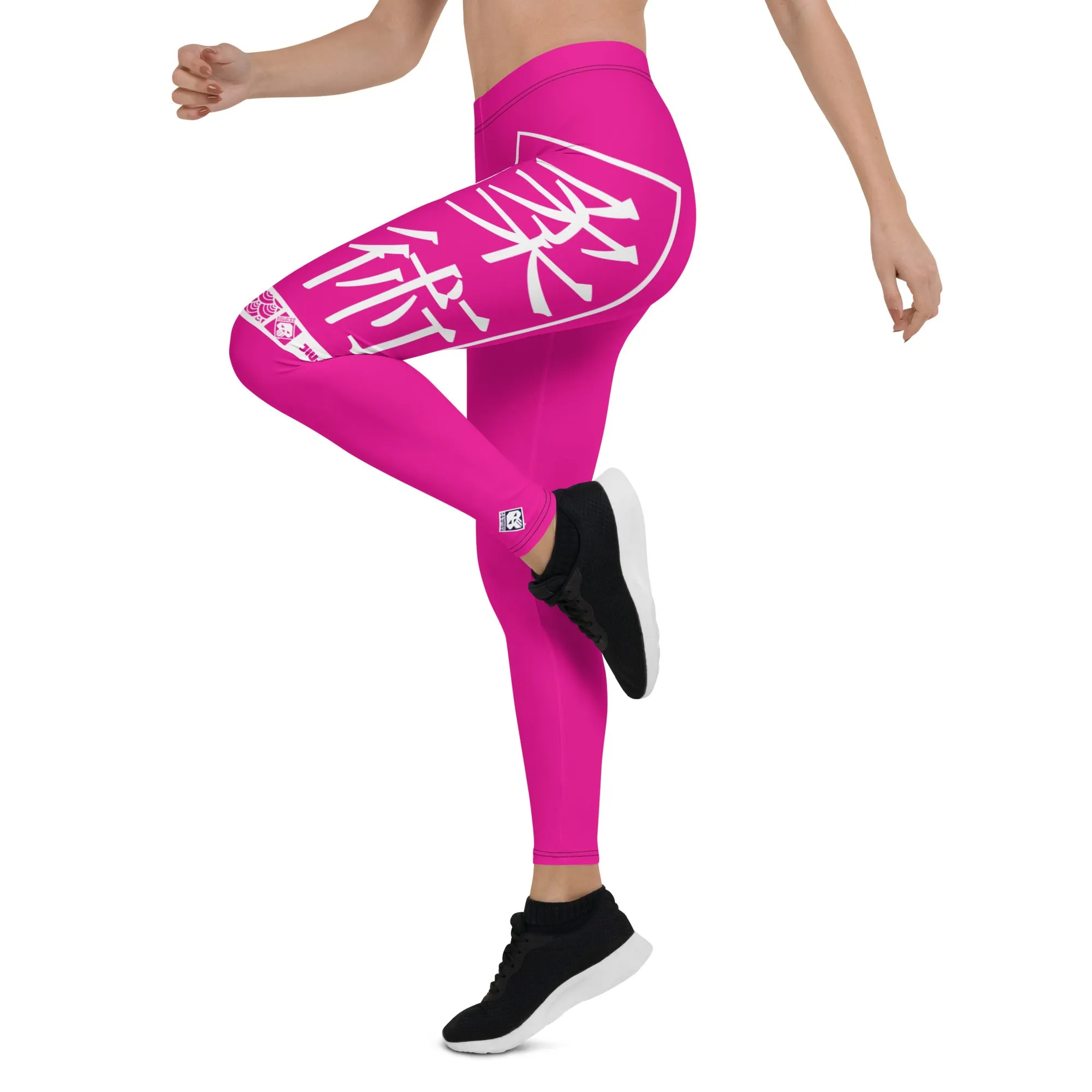 Women's Yoga Pants Workout Leggings For Jiu Jitsu 003 - Hollywood Cerise