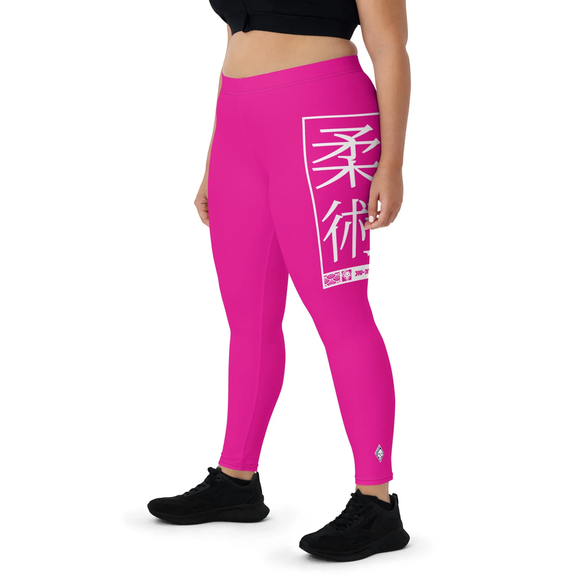 Women's Yoga Pants Workout Leggings For Jiu Jitsu 003 - Hollywood Cerise