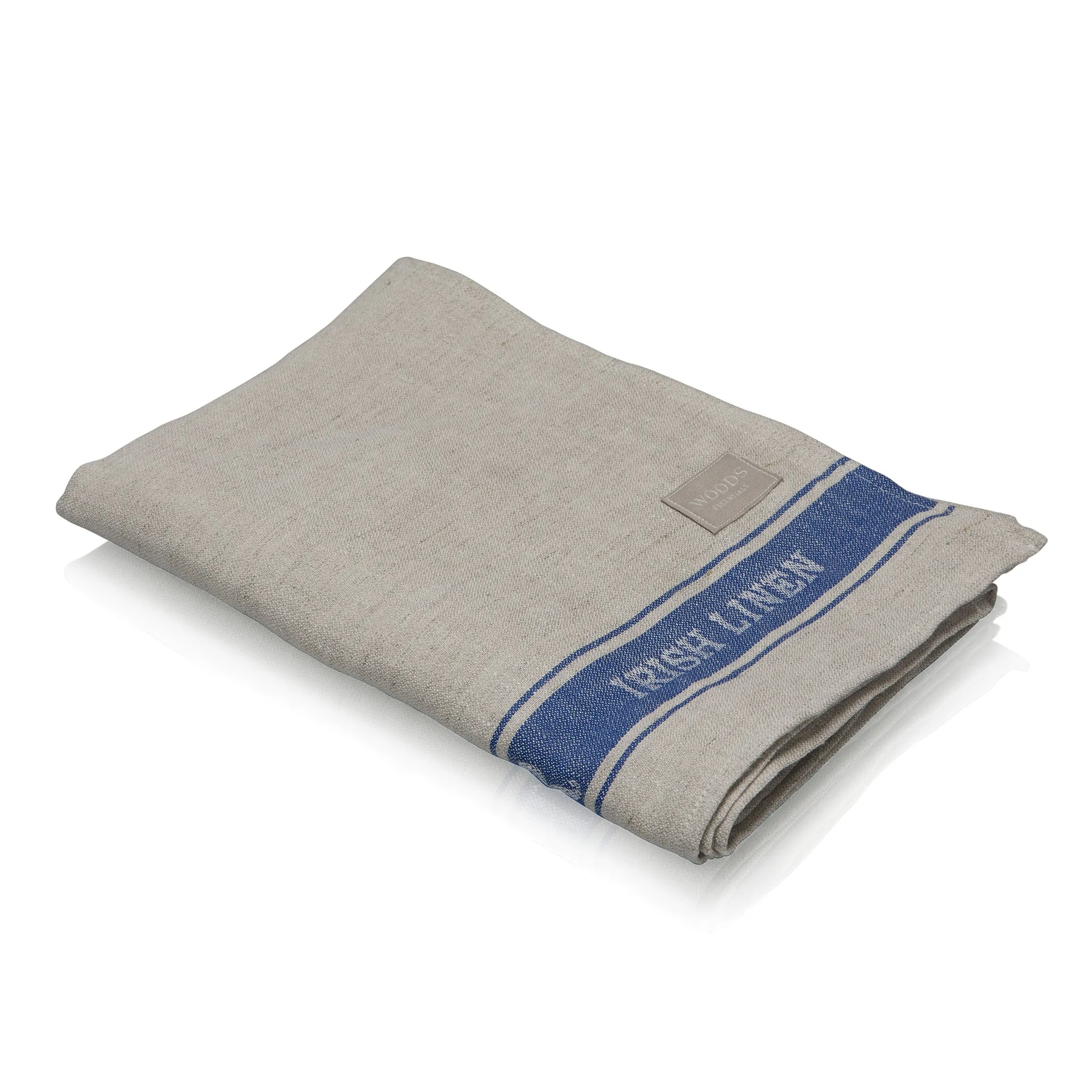 Woods Irish Linen 'Instant Dryer' - Blue Stripe